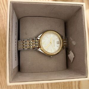 Michael Kors Gold and Silver Women's Watch